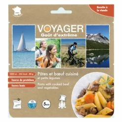 Repas Lyophilisé Voyager Pâtes Au Boeuf Et Aux Légumes 80g