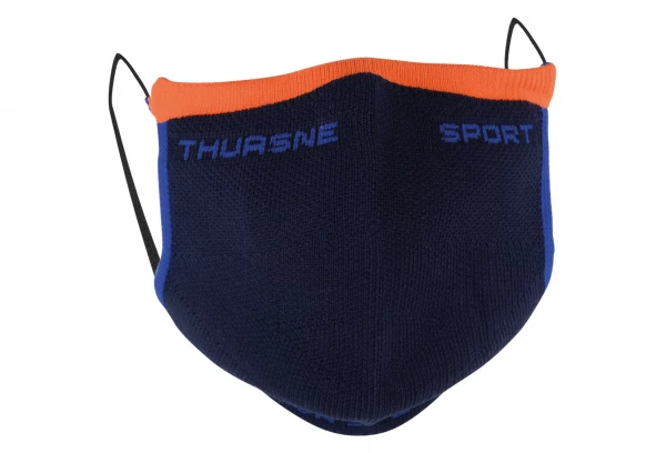 Thuasne Sport Masque Activ Security Sport V2 Bleu Orange 2 Thuasne Sport Masque Activ Security Sport V2 Bleu Orange – Image 2
