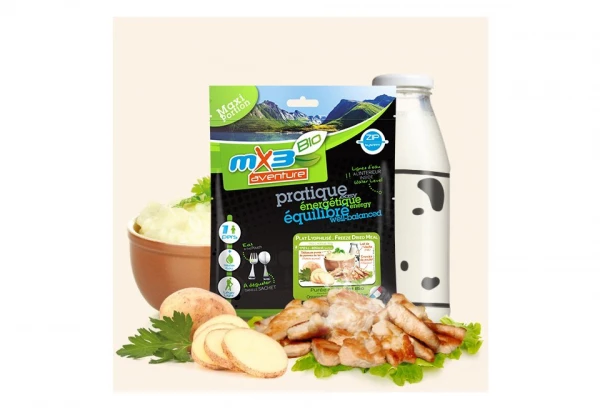 Repas Lyophilisé MX3 Purée Au Poulet Bio 100 G 2 Repas Lyophilisé MX3 Purée Au Poulet Bio 100 G – Image 2