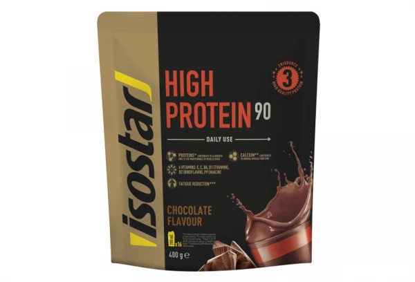 Boisson Protéinée Isostar High Protein 90 Chocolat 400g 1 Boisson Protéinée Isostar High Protein 90 Chocolat 400g
