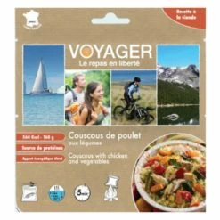 Repas Lyophilisé Voyager Couscous De Poulet Aux Légumes 160g