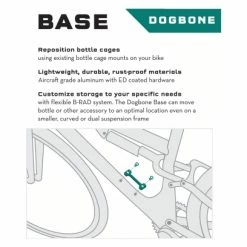 Support De Porte-Bidon Wolf Tooth B-RAD Dogbone Noir -Accessoires, Nutrition & Soins du Corps Gravel Soldes unnamed file 2560