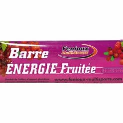 FENIOUX MULTI-SPORTS Barre à L'Unité ENERGIE FRUITEE Goût Raisin-Cranberries