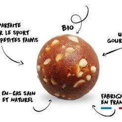 Overstims Energy Balls Bio Overstim's Caramel - Beurre Salé 1 Sachet De 6 -Accessoires, Nutrition & Soins du Corps Gravel Soldes unnamed file 2630