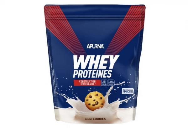 Boisson Protéinée Apurna Whey Proteines Doypack Cookies 720g 1 Boisson Protéinée Apurna Whey Proteines Doypack Cookies 720g