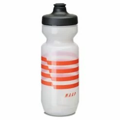 Bidon MAAP Emblem 650 Ml Gris / Transparent Orange / Translucide -Accessoires, Nutrition & Soins du Corps Gravel Soldes unnamed file 2824