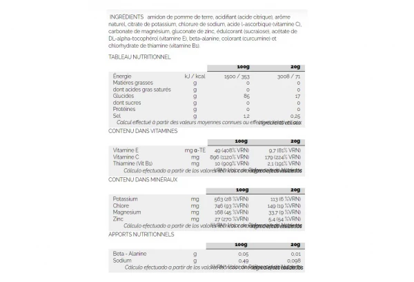 Boisson énergétique 226ers Isotonic Citron 1kg 2 Boisson énergétique 226ers Isotonic Citron 1kg – Image 2