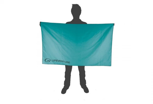 Serviette Microfibre Lifeventure Turquoise Giant 2 Serviette Microfibre Lifeventure Turquoise Giant – Image 2
