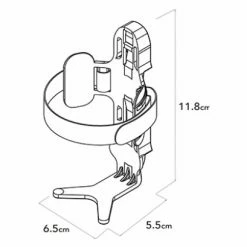 Porte-Bidon Dom Monkii Cage L Blanc 9 Porte-Bidon Dom Monkii Cage L Blanc -Accessoires, Nutrition & Soins du Corps Gravel Soldes unnamed file 2947
