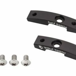 Support De Porte-Bidon Wolf Tooth B-RAD Half Bottle Adapter Noir