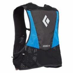 Veste D'hydratation Black Diamond Distance 4 Bleu Noir Unisex Noir / Bleu