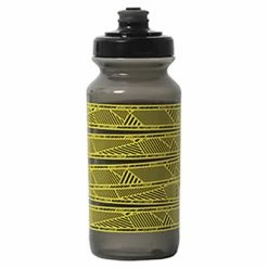Bidon Massi Yellow Tape 500ml Transparent Noir / Jaune Jaune / Translucide