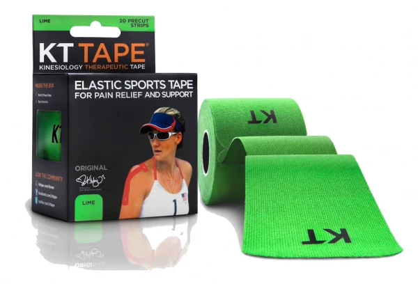 Bande Prédécoupée KT TAPE COTON ORIGINAL Vert 20 Bandes 1 Bande Prédécoupée KT TAPE COTON ORIGINAL Vert 20 Bandes