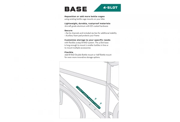 Support De Porte-Bidon Wolf Tooth B-RAD 4 Slot Noir 3 Support De Porte-Bidon Wolf Tooth B-RAD 4 Slot Noir – Image 3