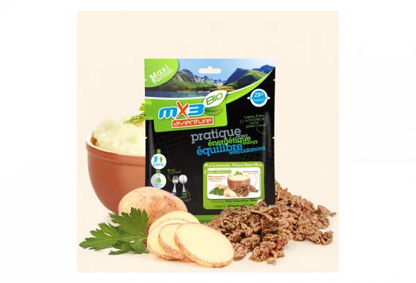 Repas Lyophilisé MX3 Hachis Parmentier Bio 120 G 2 Repas Lyophilisé MX3 Hachis Parmentier Bio 120 G – Image 2
