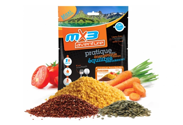Repas Lyophilisé MX3 Duo Quinoa Légumes Et Graines De Courge 140 G 2 Repas Lyophilisé MX3 Duo Quinoa Légumes Et Graines De Courge 140 G – Image 2