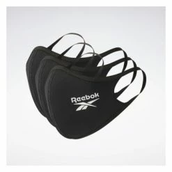 Masques De Protection Reebok Face Cover (Pack De 3) Noir -Accessoires, Nutrition & Soins du Corps Gravel Soldes unnamed file 3285