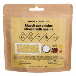 Déjeuné Lyophilisé Forclaz Muesli Céréales Raisin 100 G