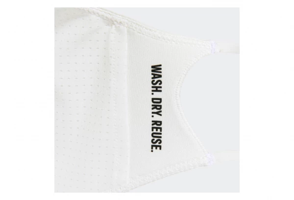Adidas Running Pack De 3 Masques Adidas Face Covers Blanc M/L 3 Adidas Running Pack De 3 Masques Adidas Face Covers Blanc M/L – Image 3