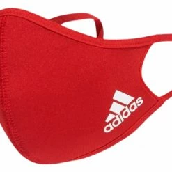 Adidas Running Masques Adidas Face Covers Pack De 3 Rouge M/L