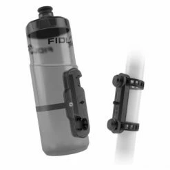 Kit Porte-bidon + Bidon Fidlock Twist 600 Ml + Base Unique Noir