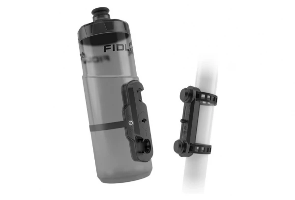 Kit Porte-bidon + Bidon Fidlock Twist 600 Ml + Base Unique Noir 1 Kit Porte-bidon + Bidon Fidlock Twist 600 Ml + Base Unique Noir
