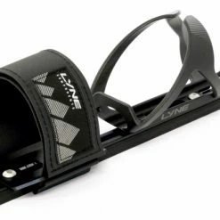 Porte-Bidon Multifonction Lyne + Sangle Velcro Noir