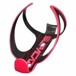 Porte Bidon Supacaz Fly Carbon Neon Rose Noir / Vert / Fluo -Accessoires, Nutrition & Soins du Corps Gravel Soldes unnamed file 3400