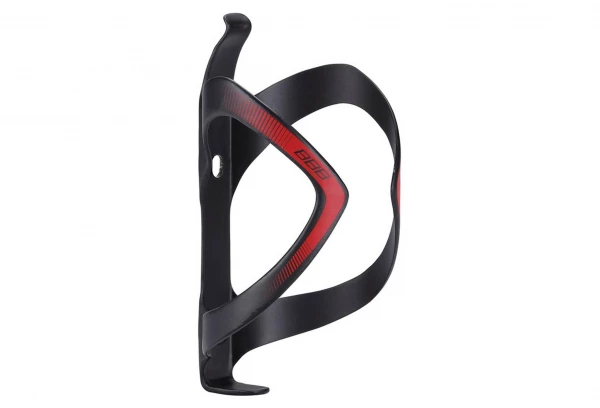 Porte Bidon FiberCage BBB Carbone UD Noir Mat / Rouge 1 Porte Bidon FiberCage BBB Carbone UD Noir Mat / Rouge