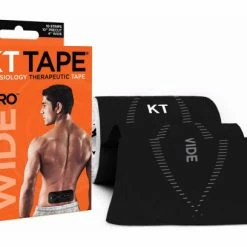 Bande Prédécoupée KT TAPE PRO Wide (Large) Noir 10 Bandes
