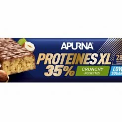 Barre Hyperprotéinée Apurna Crunchy XL Noisettes 80g