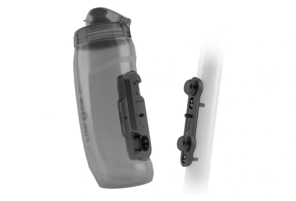 Kit Porte-Bidon + Bidon Fidlock Twist 590 Ml Noir 1 Kit Porte-Bidon + Bidon Fidlock Twist 590 Ml Noir