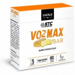 Barre Énergétique STC Nutrition - VO2 Max Bar - 5 Barres De 45 G - Banane