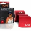 Bande Prédécoupée KT TAPE COTON ORIGINAL Rouge 20 Bandes