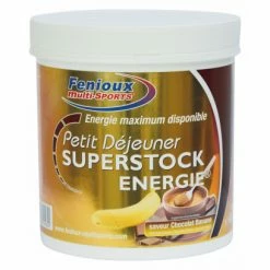 Fenioux Multi-Sports Petit-déjeuner Fenioux SuperStock Energie Chocolat Banane SANS GLUTEN 500g