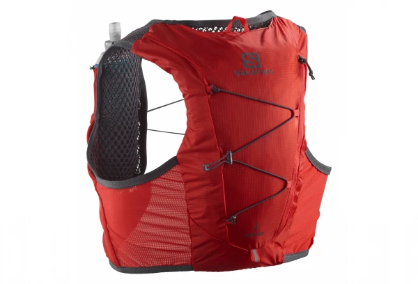 Sac D'hydratation Salomon Active Skin 4 + Flasks Blanc Unisex 5 Sac D'hydratation Salomon Active Skin 4 + Flasks Blanc Unisex – Image 5