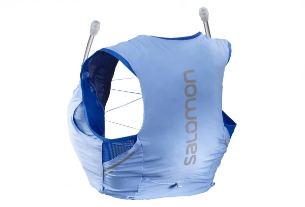 Veste D'hydratation Salomon Sense Pro 5 + Flasks Bleu Unisex 4 Veste D'hydratation Salomon Sense Pro 5 + Flasks Bleu Unisex – Image 4