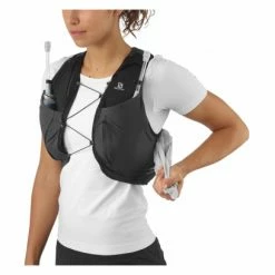 Veste D'hydratation Salomon Sense Pro 5 + Flasks Noir Unisex -Accessoires, Nutrition & Soins du Corps Gravel Soldes unnamed file 3696