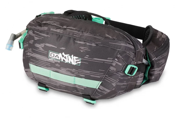 Ceinture Hydratation Dakine Hot Laps 5L + Poche à Eau 2L Noir / Vert Menthe 1 Ceinture Hydratation Dakine Hot Laps 5L + Poche à Eau 2L Noir / Vert Menthe