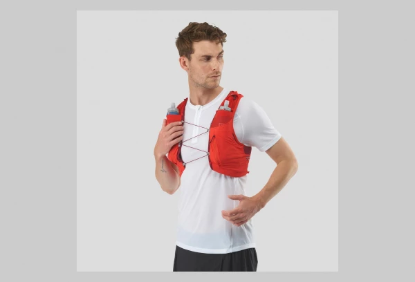 Veste D'hydratation Salomon Sense Pro 10 + Flasks Rouge Unisex 3 Veste D'hydratation Salomon Sense Pro 10 + Flasks Rouge Unisex – Image 3