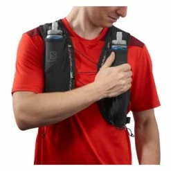 Sac D'hydratation Salomon XA 15 + Flasks Gris Unisex -Accessoires, Nutrition & Soins du Corps Gravel Soldes unnamed file 3719