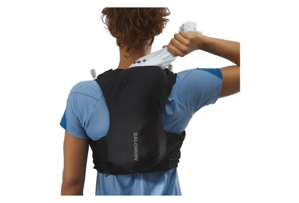 Sac D'hydratation Salomon ADV Skin 5 + Flasks Noir Femme 4 Sac D'hydratation Salomon ADV Skin 5 + Flasks Noir Femme – Image 4