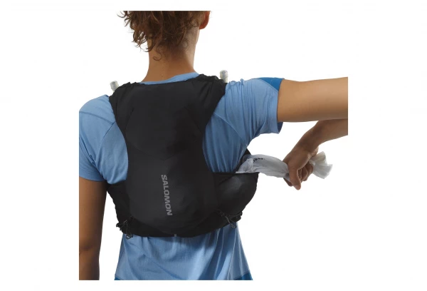 Sac D'hydratation Salomon ADV Skin 5 + Flasks Noir Femme 5 Sac D'hydratation Salomon ADV Skin 5 + Flasks Noir Femme – Image 5