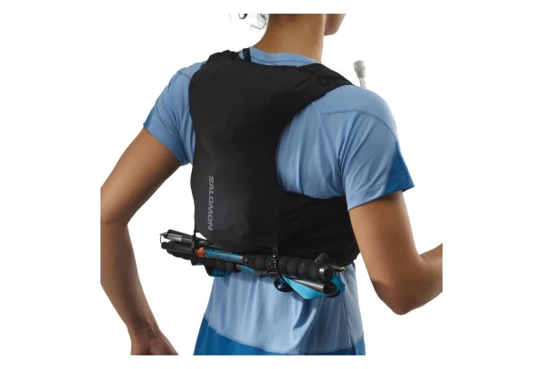 Sac D'hydratation Salomon ADV Skin 5 + Flasks Noir Femme 6 Sac D'hydratation Salomon ADV Skin 5 + Flasks Noir Femme – Image 6