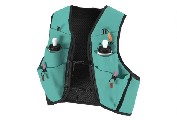 Adidas Running Veste Hydratation Adidas Terrex Trail Run Vert/Noir Unisex Blanc / Noir 2 Adidas Running Veste Hydratation Adidas Terrex Trail Run Vert/Noir Unisex Blanc / Noir – Image 2