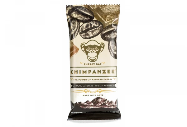 CHIMPANZEE Barre Energétique 100% Naturelle Chocolat Expresso 55g VÉGÉTALIEN 1 CHIMPANZEE Barre Energétique 100% Naturelle Chocolat Expresso 55g VÉGÉTALIEN