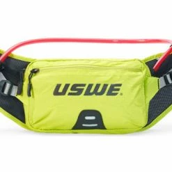 Ceinture D'Hydratation USWE Zulo 2 Avec Poche à Eau 1L Jaune Fluo