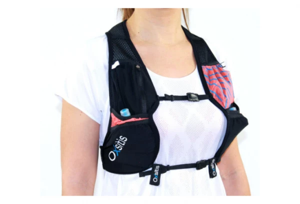 Sac De Trail Running Oxsitis Atom 4 Femme Noir / Rouge 2 Sac De Trail Running Oxsitis Atom 4 Femme Noir / Rouge – Image 2