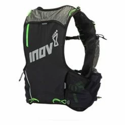 Inov 8 Sac D'hydratation Inov-8 Trail Race Ultra Pro 5L Noir Vert Unisex