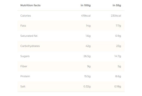 Barre Energétique CHIMPANZEE 100% Naturelle Chocolat Salé 55g VÉGÉTALIEN 2 Barre Energétique CHIMPANZEE 100% Naturelle Chocolat Salé 55g VÉGÉTALIEN – Image 2